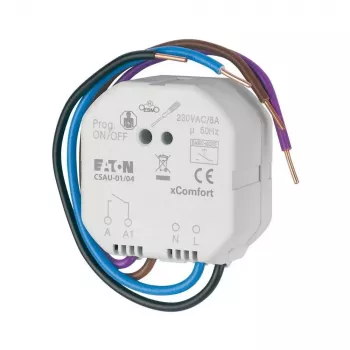 EATON xComfort belaidis perjungimo aktorius, bekontaktis 1 kanalo 16A, įleidžiamas 121080