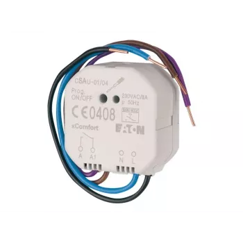 EATON xComfort belaidis perjungimo aktorius, bekontaktis 1 kanalo 16A, įleidžiamas 121080