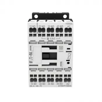 EATON DILA-40(24VDC)-PI pagalbinis kontaktorius 24 V DC, 4 NO, push-in gnybtai, 199208