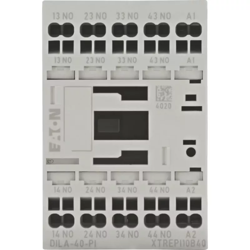 EATON DILA-40(24VDC)-PI pagalbinis kontaktorius 24 V DC, 4 NO, push-in gnybtai, 199208