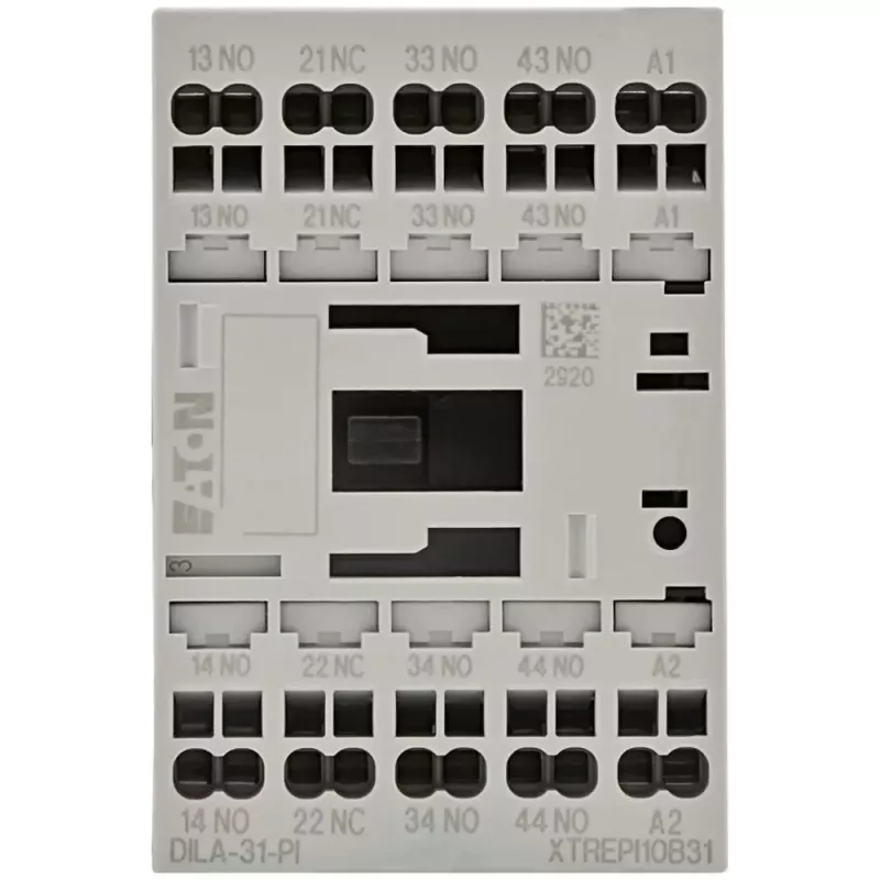 EATON DILA-31 pagalbinis kontaktorius, 230 V 50 Hz / 240 V 60 Hz ritė, 3NO+1NC, 4 A, 199209