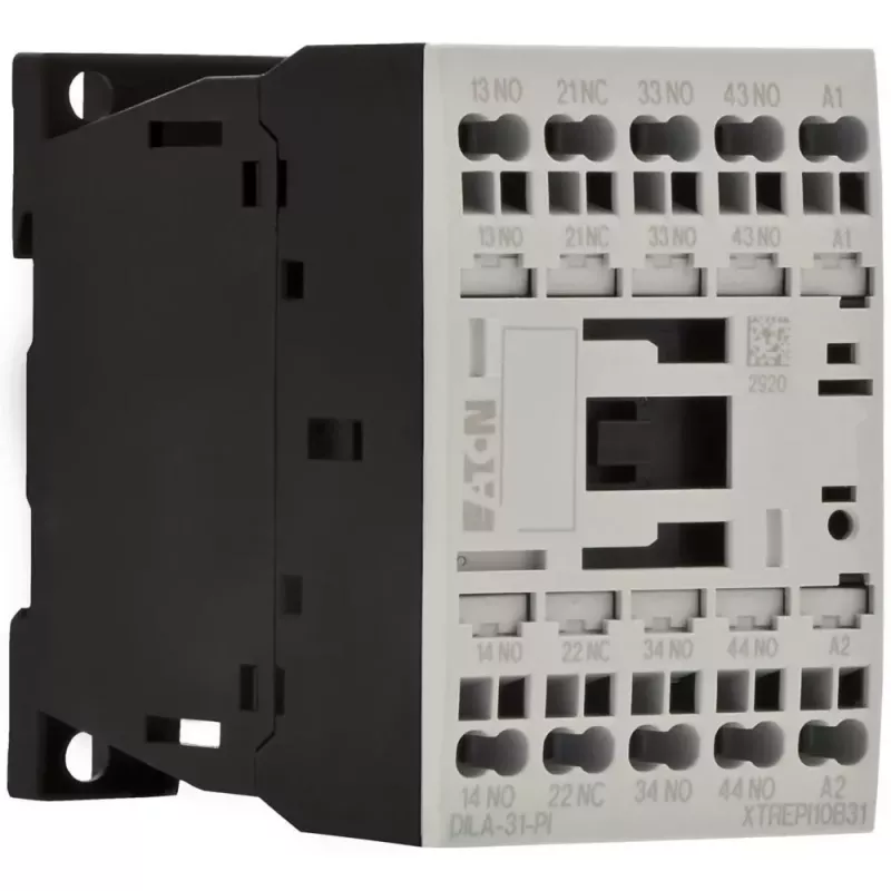 EATON DILA-31 pagalbinis kontaktorius, 230 V 50 Hz / 240 V 60 Hz ritė, 3NO+1NC, 4 A, 199209