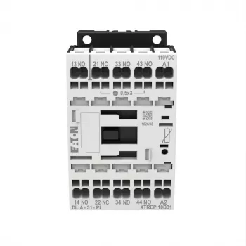 Eaton DILA-31 pagalbinis kontaktorius, 24 V DC ritė, 3NO+1NC, 4 polių 199213