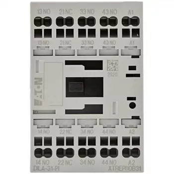 Eaton DILA-31 pagalbinis kontaktorius, 24 V DC ritė, 3NO+1NC, 4 polių 199213