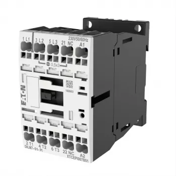 EATON DILM7-19922401 galios kontaktoriuss, 3 polių, 7 A, 230 V AC ritė
