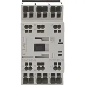 EATON DILM25-11 230V 50Hz 3 polių galios kontaktorius, 25A AC-3 400V, 11kW, 1NO+1NC 199284