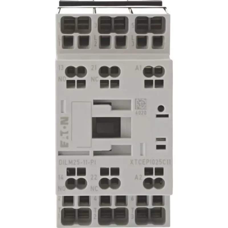 EATON DILM25-11 230V 50Hz 3 polių galios kontaktorius, 25A AC-3 400V, 11kW, 1NO+1NC 199284