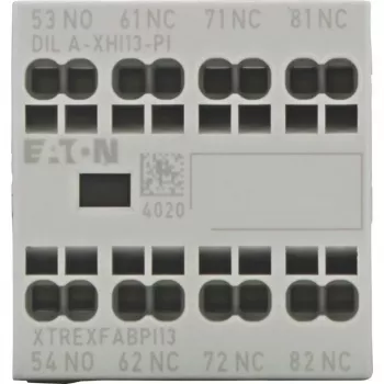 Eaton DILA-XHI13-PI pagalbinis kontaktų blokas, 1NO+3NC, priekinis montavimas, varžtiniai gnybtai 199320