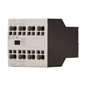 Eaton DILM32-XHI02-PI pagalbinis kontaktų blokas, 2 NC, 4 A, priekinis montavimas 199310