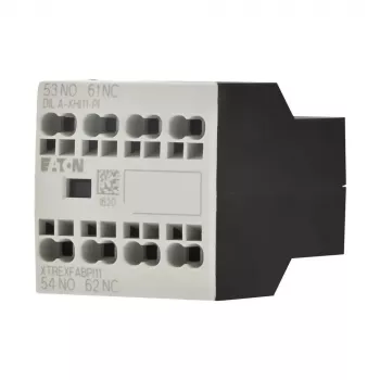 Eaton DILA-XHI11-PI pagalbinis kontaktų blokas, 1NO+1NC, push-in gnybtai, DILM7-DILM38 kontaktoriams 199314