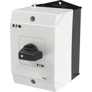 Eaton T0-3-8243/I1 3 polių rotacinis kumštelinis pakopinis jungiklis, 20 A, 690 V AC, įleidžiamas, IP65 priekinė 207128
