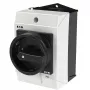 Eaton T0-1-8200/I1/SVB-SW 1 polių ON-OFF svirtinė jungtis, 20 A, 690 V AC, IP65 priekinė dalis, juoda/balta 207146