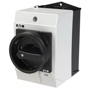 Eaton 207164 pagrindinis jungiklis I G/SVB T0-4-8344/I1/SVB-SW 3 polių 20A IP65 juodas