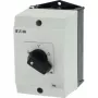 Eaton T3-4-8410/I2 pagrindinis jungiklis 3 polių 63 A 690 V AC ON-OFF skydinis montavimas juodas/baltas 207195