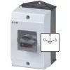 Eaton T3-4-8410/I2 pagrindinis jungiklis 3 polių 63 A 690 V AC ON-OFF skydinis montavimas juodas/baltas 207195