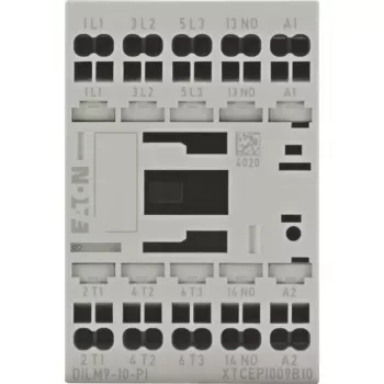 EATON DILM9-10(24VDC) galios kontaktorius, 3 polių, 400V, 4kW, 9A, 24V DC, 1NO, 199233