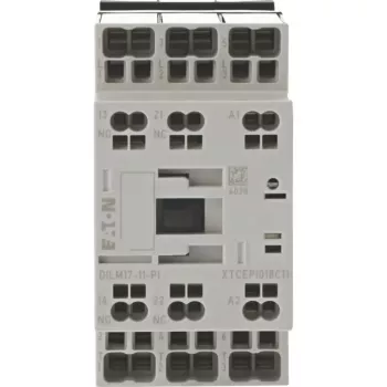 Eaton DILM17-11(RDC24)-PI galios kontaktorius, 3 NO pagrindiniai kontaktai, 24 V DC ritė, 17 A 199283