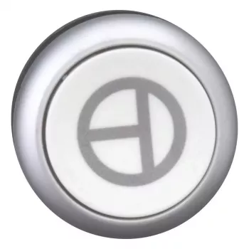 Eaton M22-D-W-X11 mygtuko aktuatorius, baltas, plastikinis priekinis žiedas, 22,5 mm, momentinis 101673