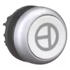 Eaton M22-D-W-X11 mygtuko aktuatorius, baltas, plastikinis priekinis žiedas, 22,5 mm, momentinis 101673
