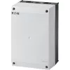Eaton flanšinis korpusas apatinė juoda/viršutinė balta 160 x 240 mm PC IP65 su DIN bėgeliu (CI-K 4-125-TS)