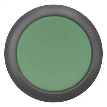 Eaton M22S-D-G mygtuko aktuaratorius, plokščias, momentinis, žalias mygtukas, juodas plastikinis apvadas, 22,5 mm, IP66/IP67/IP69 216597