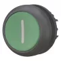 Eaton M22S-D-G-X1 plokščiasis mygtuko aktuatorius, žalias, 22,5 mm, momentinis, IP66/IP67/IP69K 216608