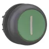 Eaton M22S-D-G-X1 plokščiasis mygtuko aktuatorius, žalias, 22,5 mm, momentinis, IP66/IP67/IP69K 216608
