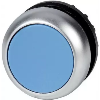 Eaton M22-DR-B mygtuko pavara, mėlyna, chromuoto plastiko apvadas, momentinė, 22.5 mm montavimas 216623