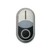 Eaton M22S-DDL-W dvigubas mygtukų aktorius, apšviestas, baltas 216707