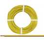 Donau Elektronik 218-38-25 lankstusis laidas 2 x 0,14 mm² rudos, geltonos spalvos 25 m