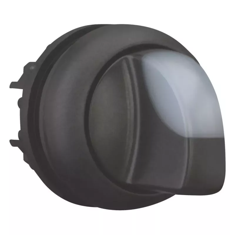 Eaton M22S-WRLK-W svirtinė jungiklio priekinė dalis, balta, fiksuojanti, apšviesta, 22,5 mm 216824