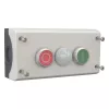 Eaton M22-I3-M2 pilkas mygtukų dėžutė, 3 išpjovos, 22,5 mm 216533