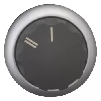 Eaton M22-WR-X92 rotacinis perjungiklis, 2 padėčių, fiksuojamas, su juoda rankenėle