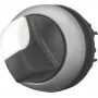 Eaton M22-WKV sukamasis jungiklis, 2 padėčių fiksuotas, juodas/pilkas, IP66, 22,5 mm montavimas 216874