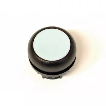Eaton M22S-DR-X plokščias fiksuojamasis mygtukas, juodas, titano žiedu, 22,5 mm 216627