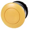 Eaton M22-DP-Y geltonas spaudžiamasis mygtukas su grįžtamuoju judesiu, 22,5 mm, IP66/IP67/IP69K 216718