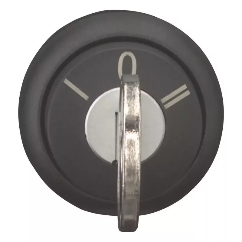 Eaton M22S-WRS3 raktu valdomas perjungiklis, 3 padėčių, fiksuojamas, juodas 216901