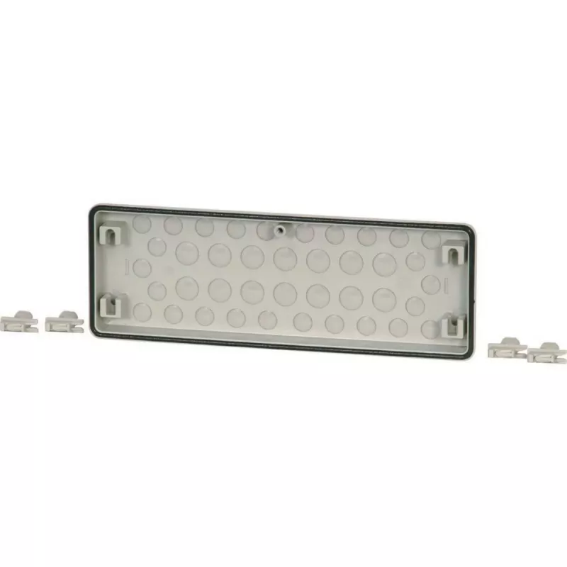 Eaton FL4-2 valdymo spintos flanšas, pilkas plastikas, 329 x 23 x 116 mm 014863