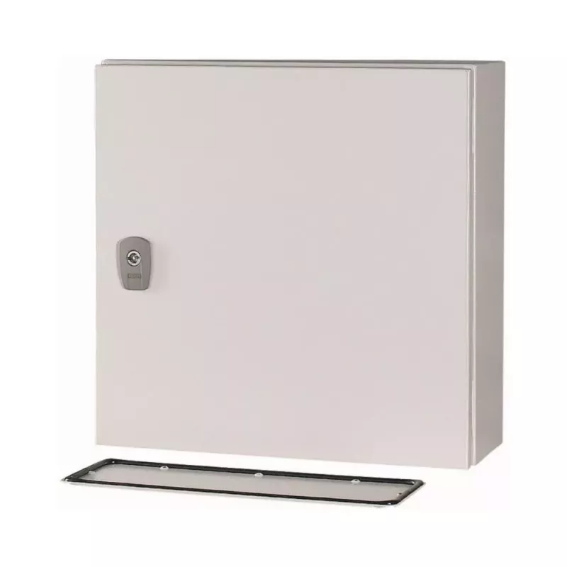 Eaton CS-44/150 sieninis elektros skydas 400x400x150mm, plieninis, IP65, šviesiai pilkas 111683