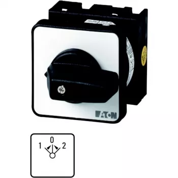 Eaton T0-3-8228/E 3 polių kumštelinis jungiklis, 20 A, ON-OFF, juodas 015112