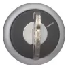Eaton M22-WRS-A1 raktu valdomas perjungiklis, 2 padėčių, fiksuojamas, juodas, sidabrinis titaninis priekinis žiedas, 22,5 mm montavimas, IP66/IP67/IP69K 229092