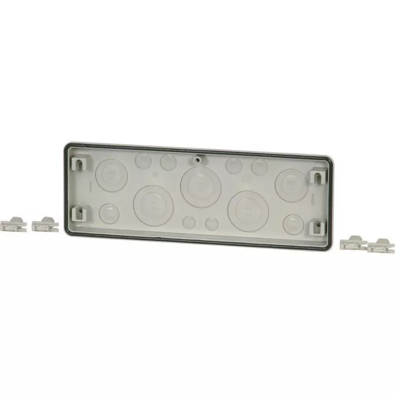 Eaton FL4-5 korpuso flanšas, pilkas plastikas, 329 x 23 x 116 mm 021982