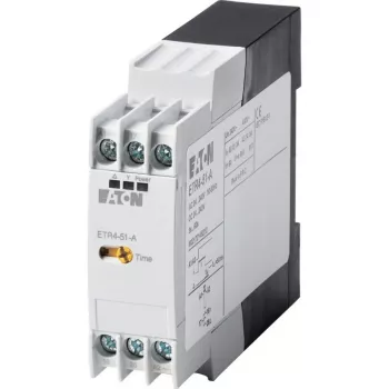 Eaton ETR4-51-A Žvaigždė-tri kampas laiko relė, 24-240V AC/DC, 3-60s, 2 CO, DIN bėgis 031884