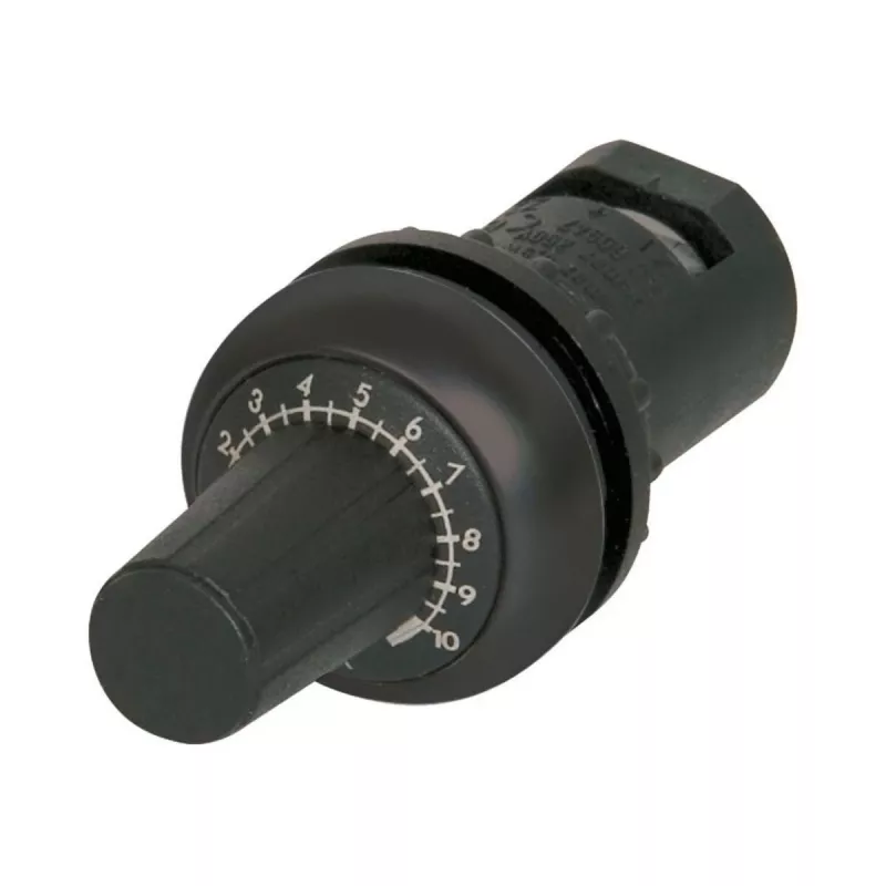 Eaton M22S-R1K sukamasis potenciometras, 1 kΩ, 0,5 W, vieno posūkio, linijinis