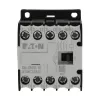 Eaton DILEM12-10 mini kontaktinė relė, 3 polių, 12 A, 230 V 50 Hz / 240 V 60 Hz ritė, 1 NO pagalbinis, IP20, juoda/balta 127075