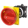 Eaton T0-2-1/V/SVB blokuojamas kumštelinis jungiklis 20 A, 1 polius, 90° raudonas/geltonas