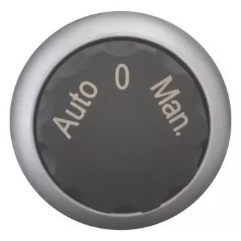 Eaton M22-WR3-X94 selektoriaus jungiklio pavara, 3 padėčių, fiksuojamoji, juoda, 22,5 mm 226838