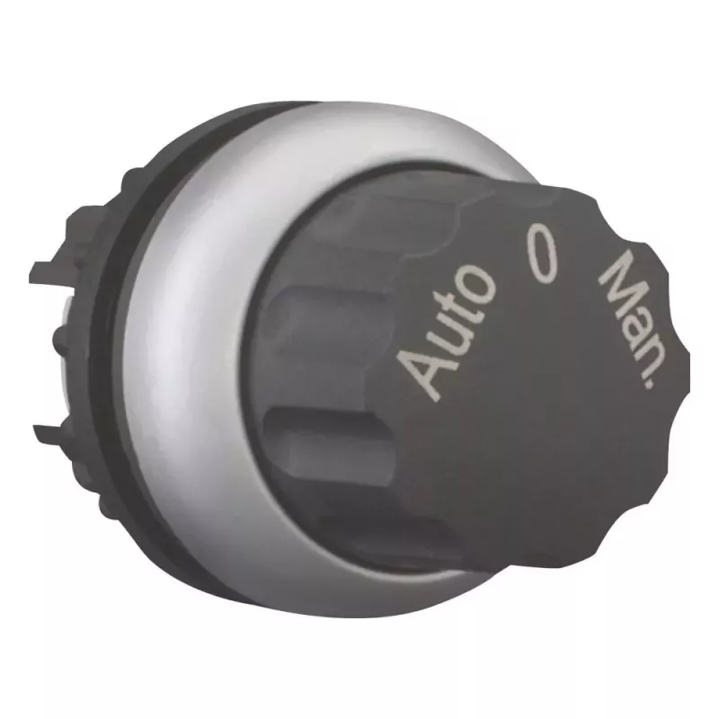 Eaton M22-WR3-X94 selektoriaus jungiklio pavara, 3 padėčių, fiksuojamoji, juoda, 22,5 mm 226838