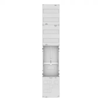 Eaton ZSD-O19A0672 skaitiklių laukas, 1 skaitiklio vieta, 250 A, 72 PLE, 3 taškų tvirtinimas, RAL 7035 229180