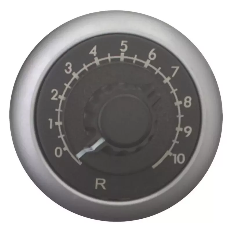 Eaton M22-R470K sukamasis potenciometras, 470 kΩ, 0,5 W, vieno apsisukimo, linijinis, skydinis